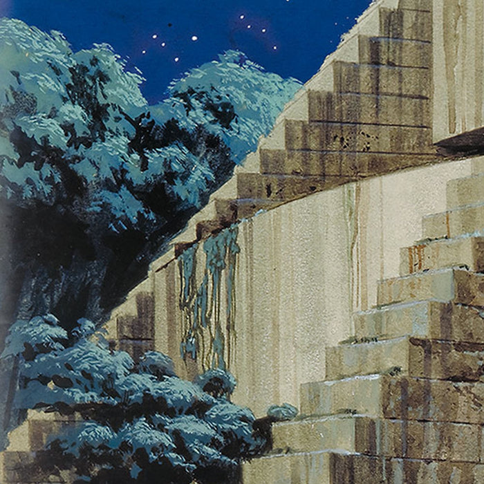 Vlies Fototapete | Star Wars Classic RMQ Yavin Temple | Größe 500 x 250 cm