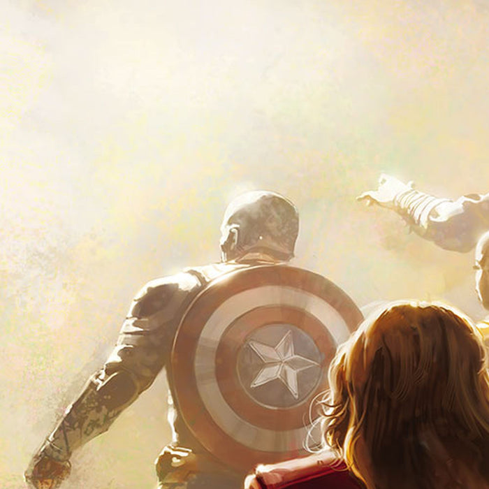 Vlies Fototapete | Avengers Final Battle | Größe 500 x 280 cm