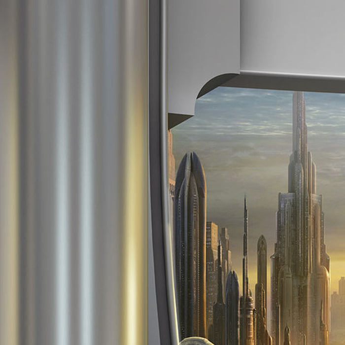 Papier Fototapete | Star Wars Coruscant View | Größe 368 x 254 cm