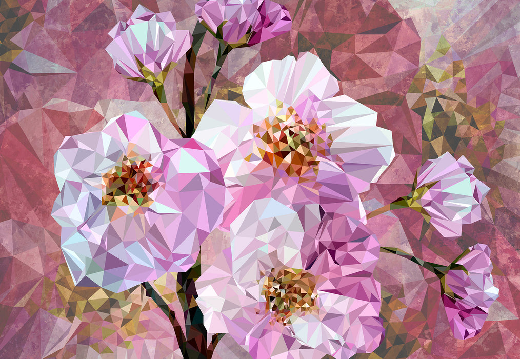 Komar | Vlies Fototapete | Blooming Gems | Größe 368 x 248 cm