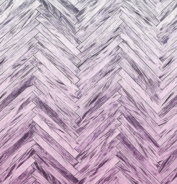 Vlies Fototapete | Herringbone Pink Panel | Größe 100 x 250 cm