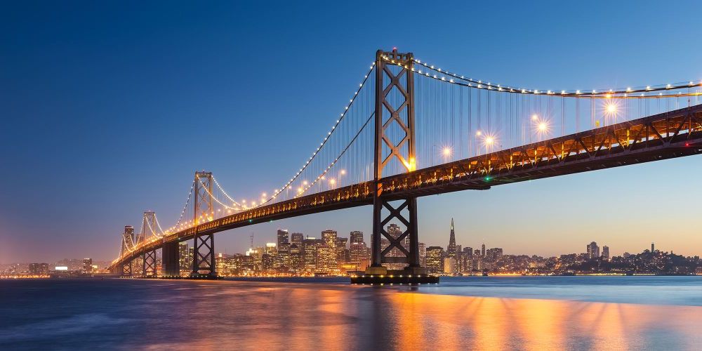 Vlies Fototapete | Spectacular San Francisco | Größe 200 x 100 cm