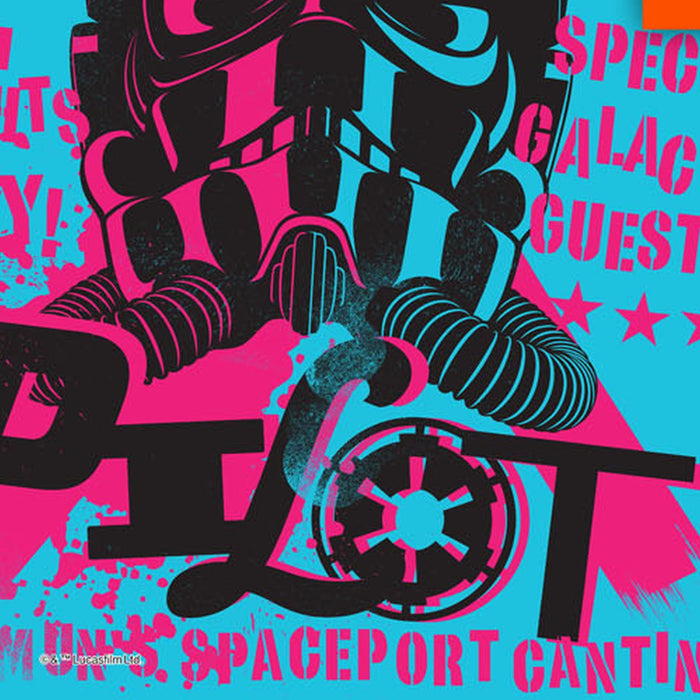 Vlies Fototapete | Star Wars Rock On Posters | Größe 120 x 200 cm