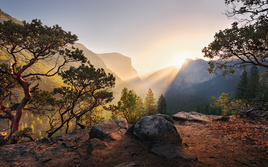 Komar | Vlies Fototapete | Yosemites Secret | Größe 450 x 280 cm
