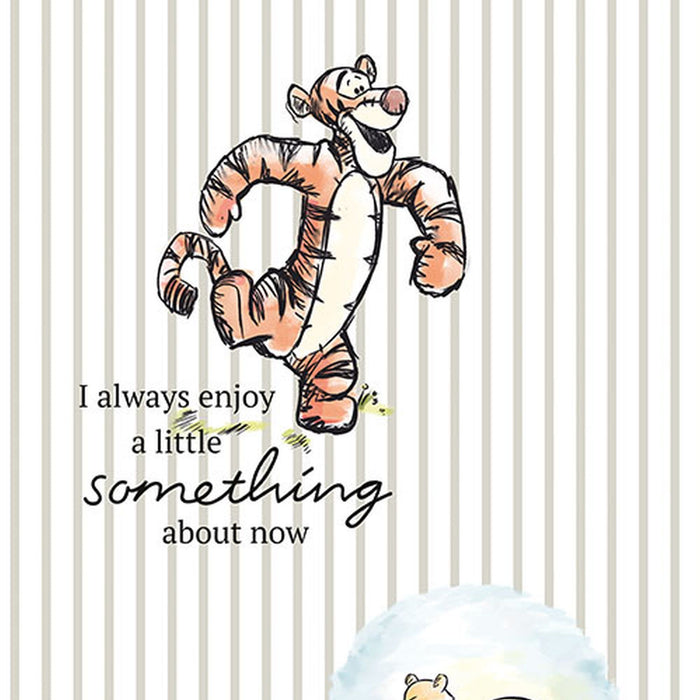 Vlies Fototapete | Winnie the Pooh Stripes | Größe 200 x 280 cm