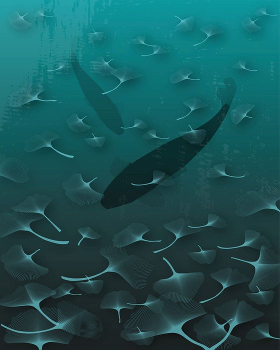 Vlies Fototapete | Ginkgo | Größe 200 x 250 cm