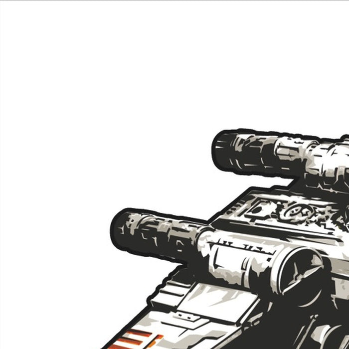 Wandtattoo | Star Wars Spaceships | Größe 100 x 70 cm