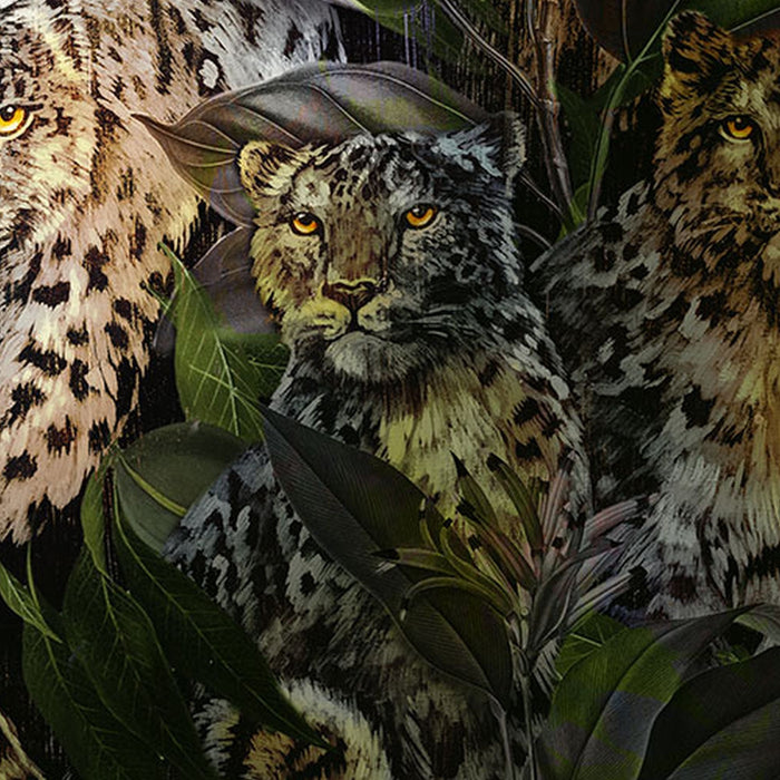 Vlies Fototapete | Wild Cats | Größe 200 x 250 cm