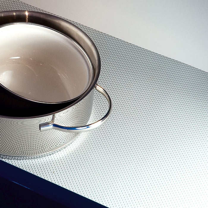 emuca Rutschschutzmatte für Küchen-Schubladen, Kunststoff, Grau, 20 m