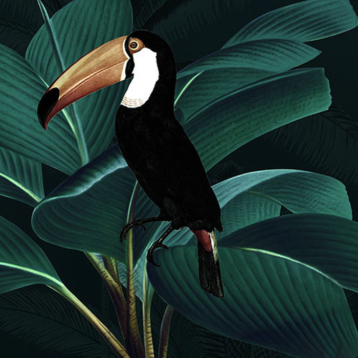 Vlies Fototapete | Jungle Night  | Größe 200 x 250 cm