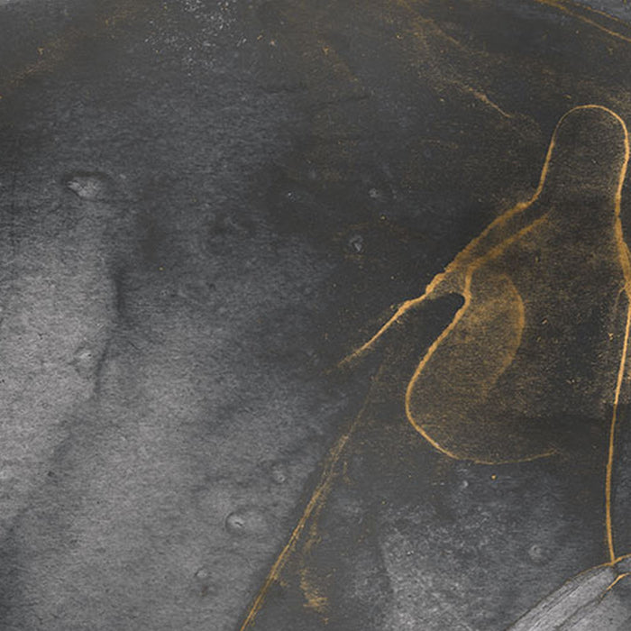 Komar | Vlies Fototapete | Ink Gold Flow | Größe 300 x 280 cm