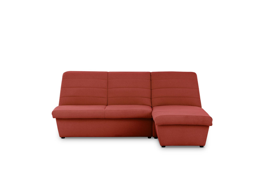 LOOKS VIII Ecksofa Longchair | Sofa L-Form | Couch Polsterecke | ohne Armlehnen | Longchair rechts | 214x168 cm