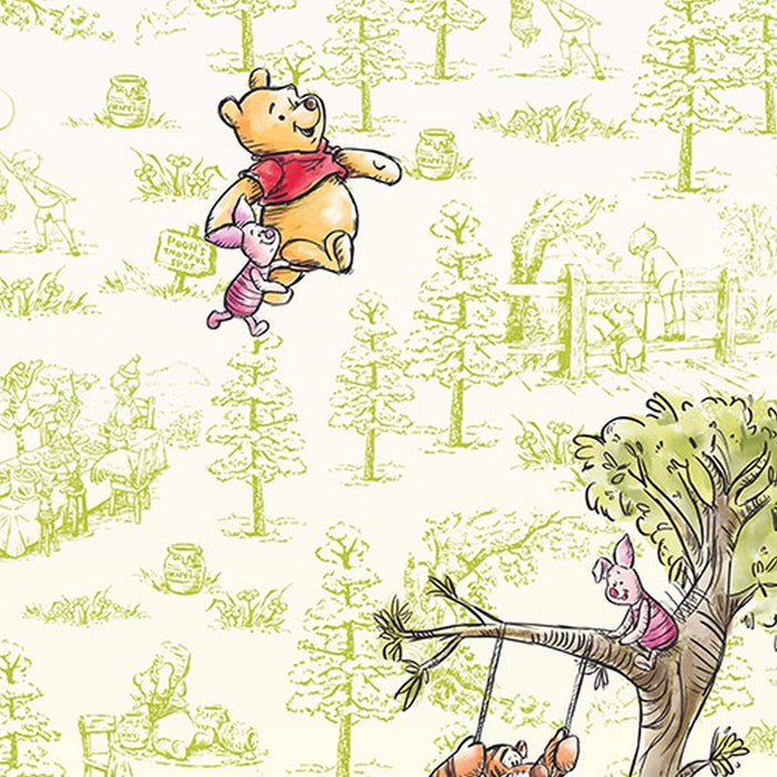 Vlies Fototapete | Winnie the Pooh Friends | Größe 300 x 280 cm