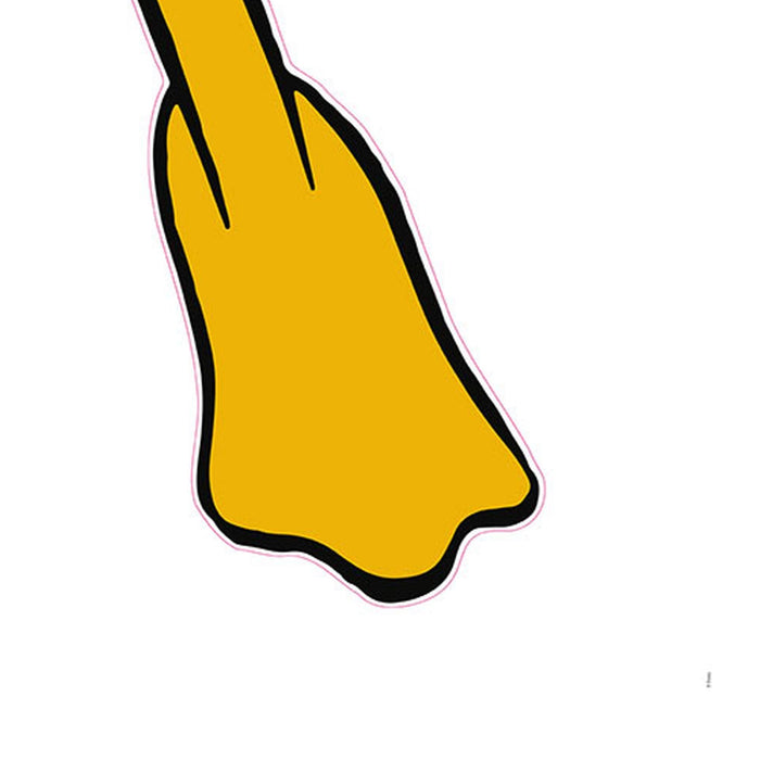 Selbstklebende Vlies Fototapete/Wandtattoo | Donald angry XXL | Größe 127 x 200 cm