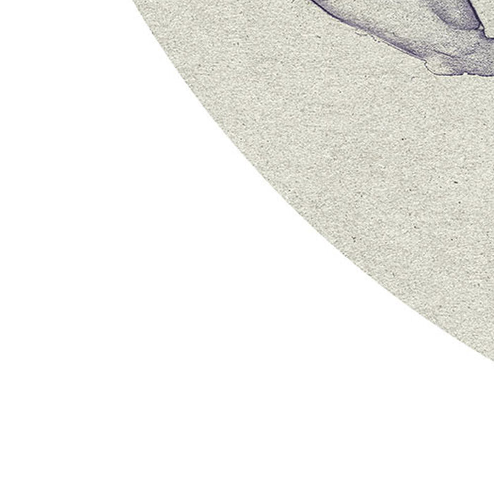 Komar | Selbstklebende Vlies Fototapete/Wandtattoo | Fabled INK | Größe 125 x 125 cm