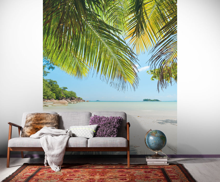 Komar | Vlies Fototapete | Under The Palmtree | Größe 200 x 250 cm