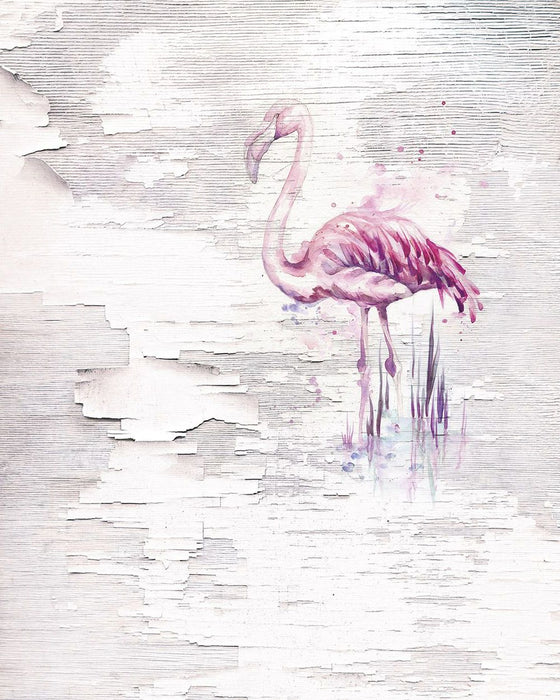 Vlies Fototapete | Pink Flamingo | Größe 200 x 250 cm