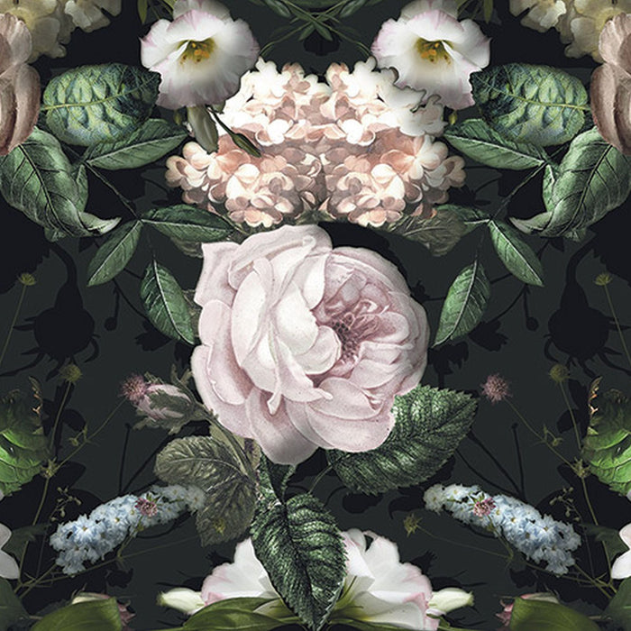 Vlies Fototapete | Victoria Black | Größe 800 x 250 cm