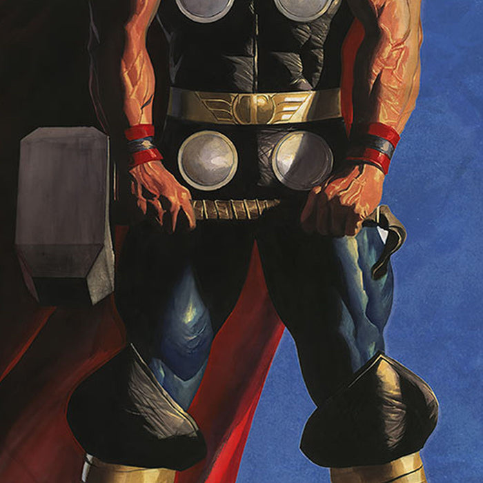 Vlies Fototapete | Thor Retro Comic Box | Größe 100 x 280 cm