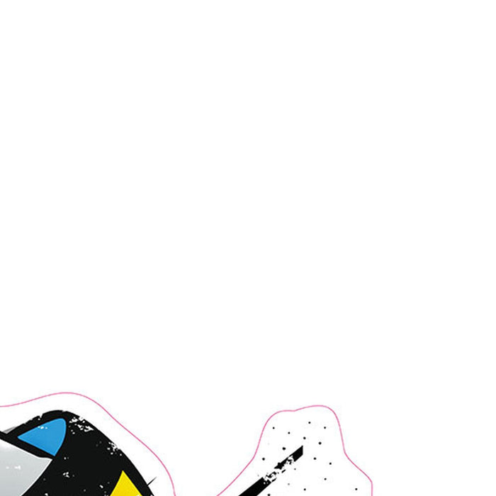 Selbstklebende Vlies Fototapete/Wandtattoo | Donald crash XXL | Größe 127 x 160 cm