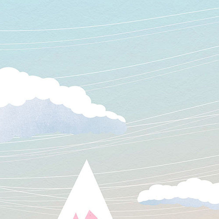 Vlies Fototapete | Hilltops | Größe 400 x 280 cm