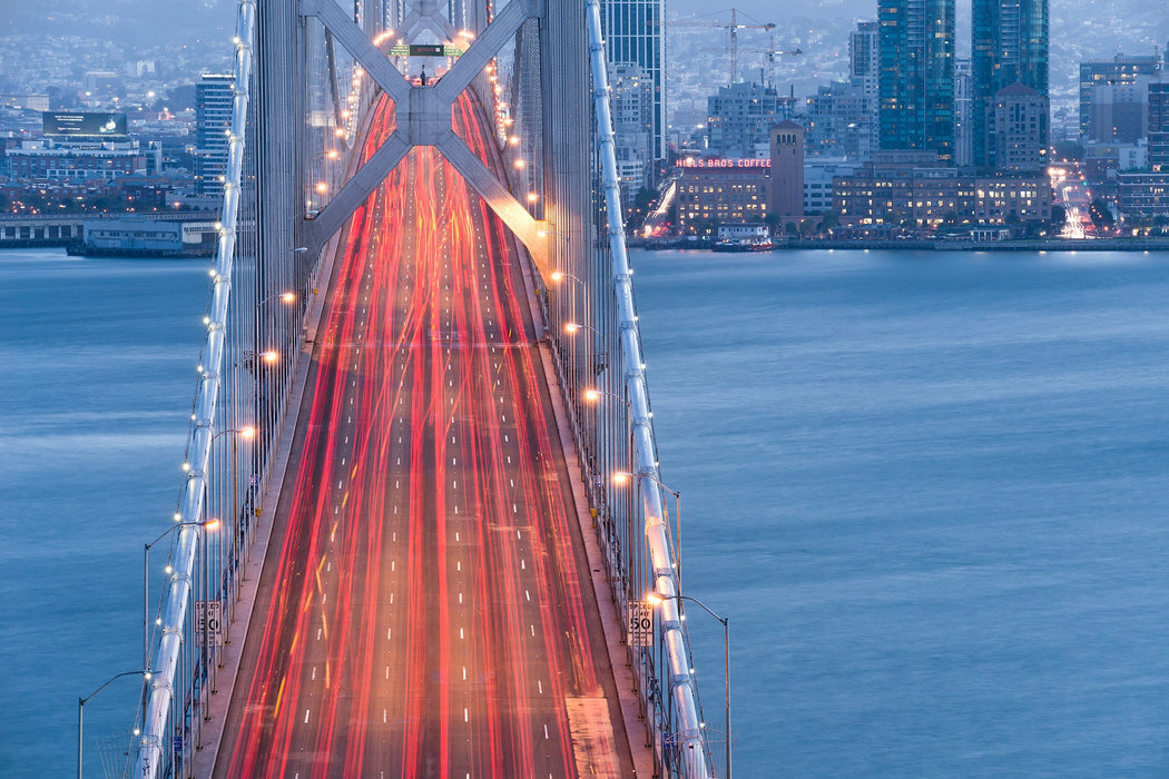 Vlies Fototapete | San Francisco Blues | Größe 300 x 200 cm