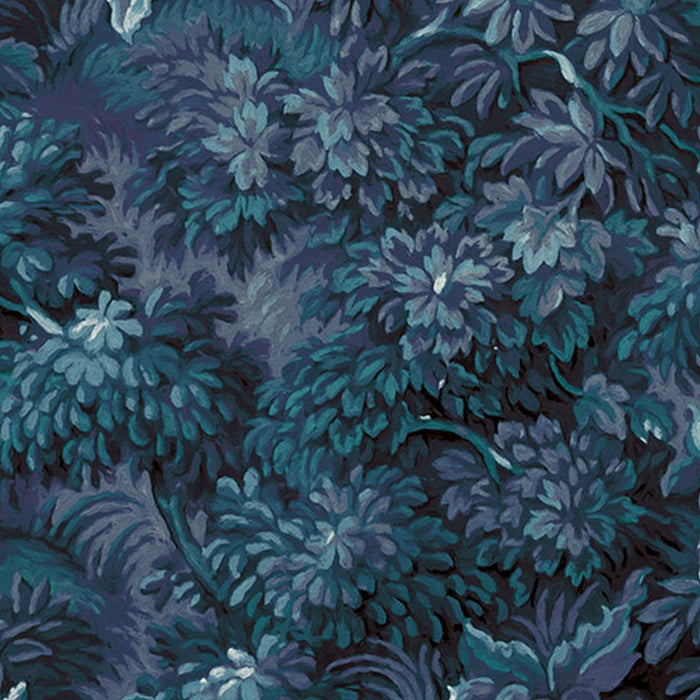 Komar | Vlies Fototapete | Botanique Bleu | Größe 300 x 280 cm