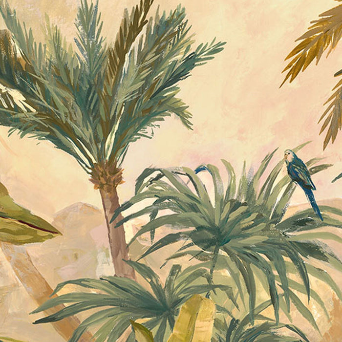 Vlies Fototapete | Tropical Vintage Garden | Größe 400 x 280 cm