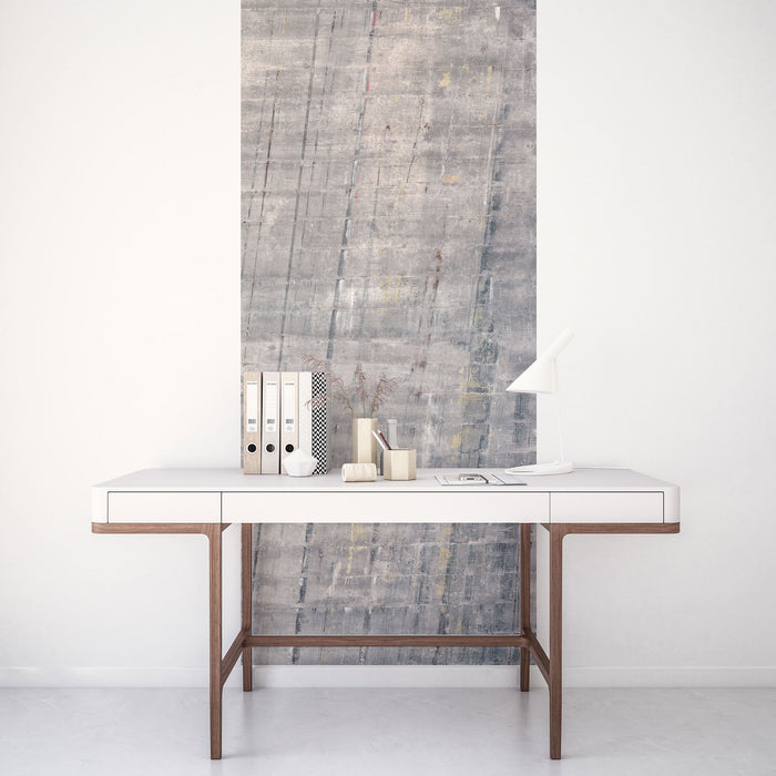 Komar | Vlies Fototapete | Concrete Panel | Größe 100 x 250 cm