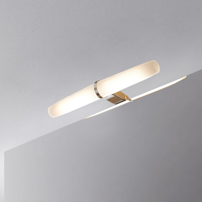 emuca Gemini LED-Spiegelstrahler für das Badezimmer, IP44, 233 mm, Kunststoff, V