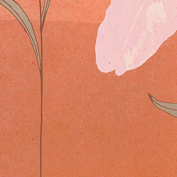 Komar | Vlies Fototapete | Platanos Pink | Größe 250 x 280 cm