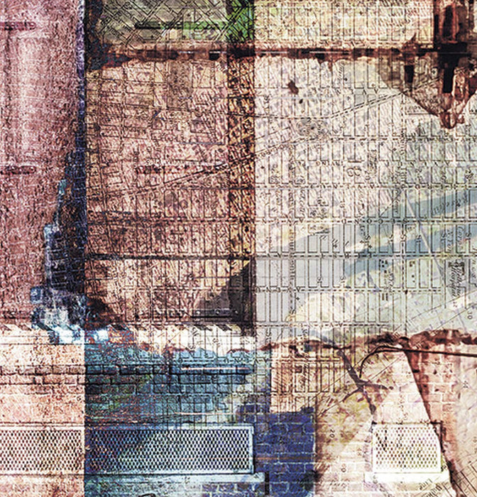 Vlies Fototapete | Urban Art Panel | Größe 100 x 250 cm