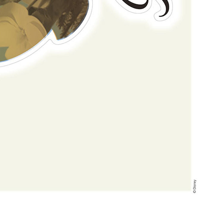 Wandtattoo | Mickey Get Lost  | Größe 50 x 70 cm