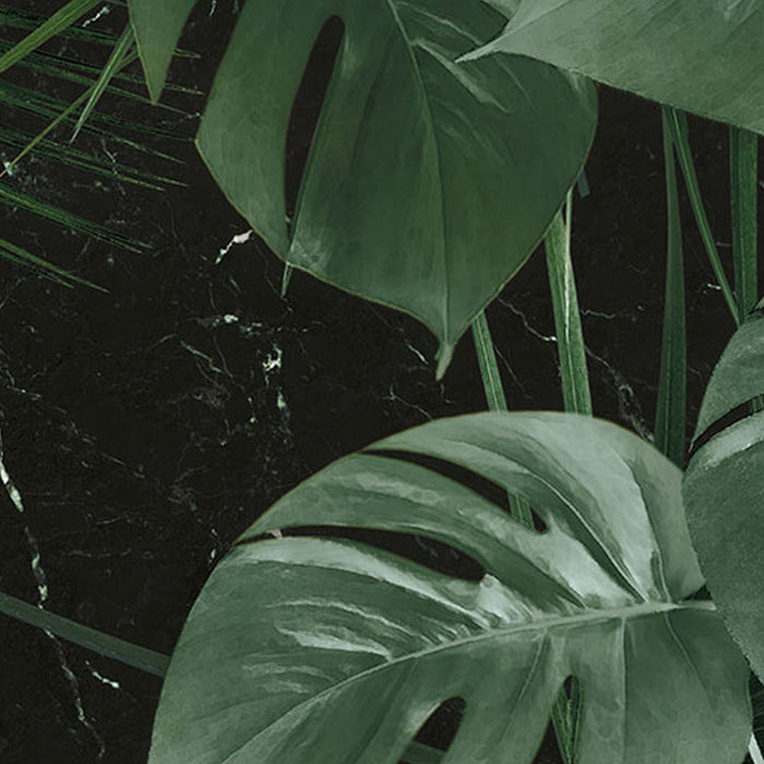 Vlies Fototapete | Monstera on Marble | Größe 200 x 250 cm