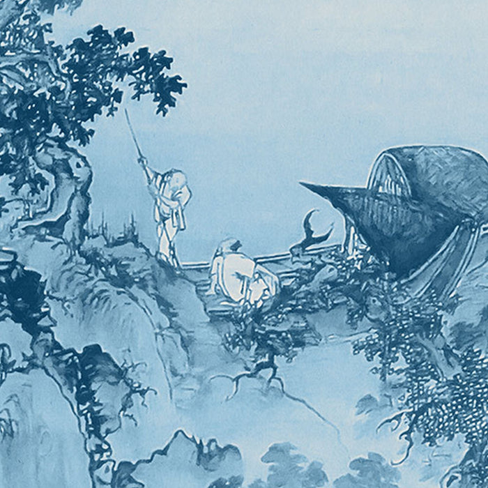 Vlies Fototapete | Blue China | Größe 200 x 280 cm