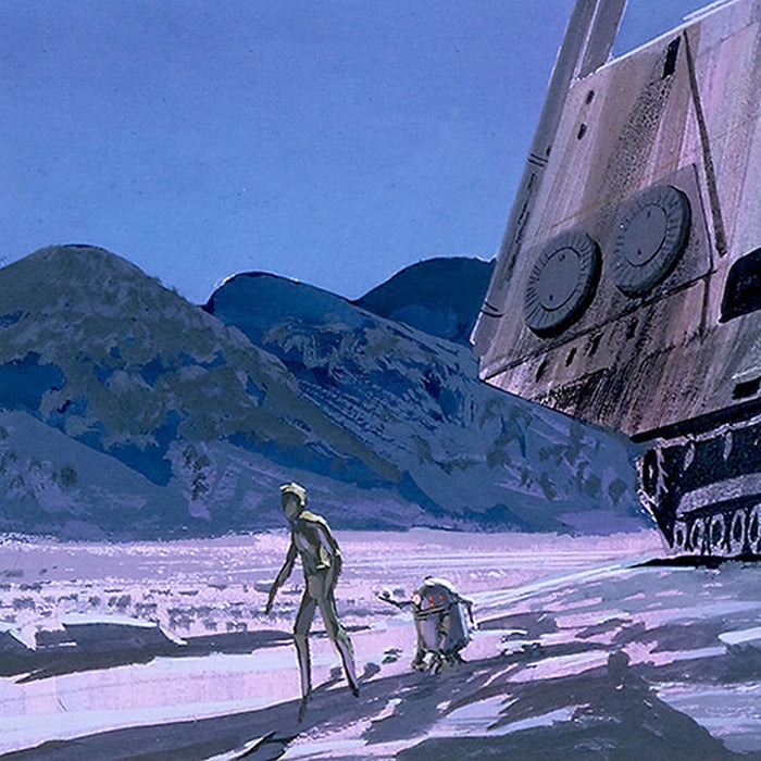 Vlies Fototapete | Star Wars Classic RMQ Sandcrawler | Größe 500 x 250 cm