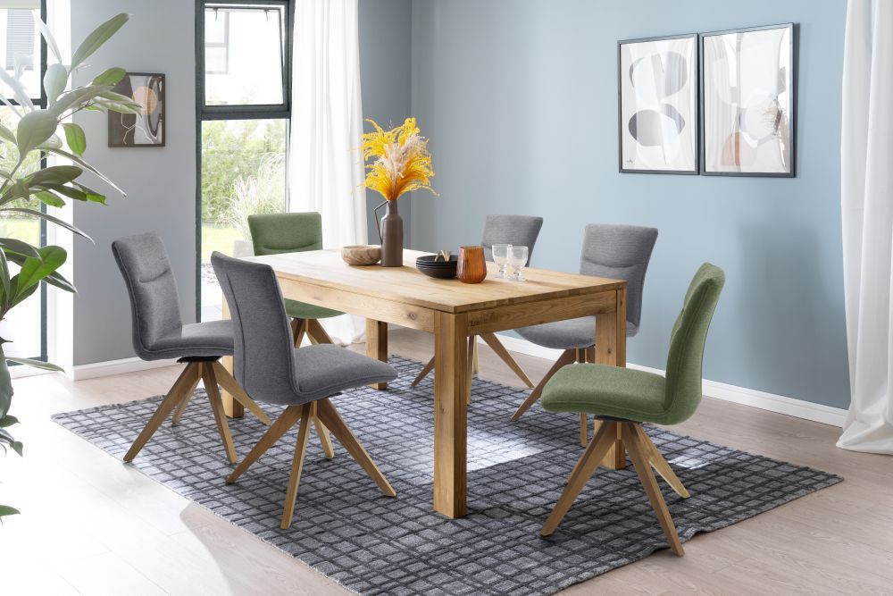 MCA | Stuhl | ODENSE 4-FUß-STUHL, KEDER | grau