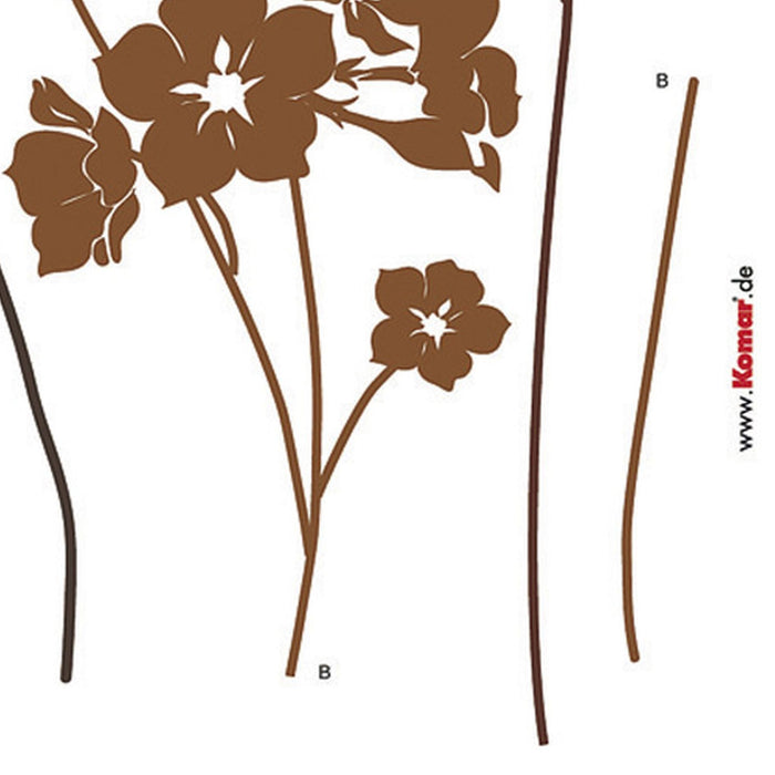 Wandtattoo | Lady´s Smock | Größe 50 x 70 cm