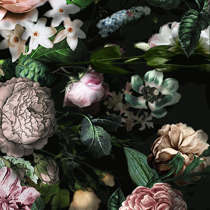 Vlies Fototapete | Victoria Black | Größe 400 x 250 cm