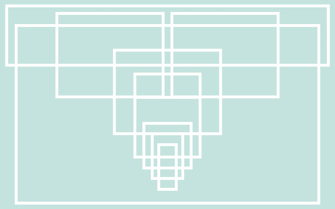 Vlies Fototapete | Mills Board Center Ice White  | Größe 400 x 250 cm