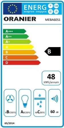 Oranier | MEBA60S1 | Dunstabzugshaube