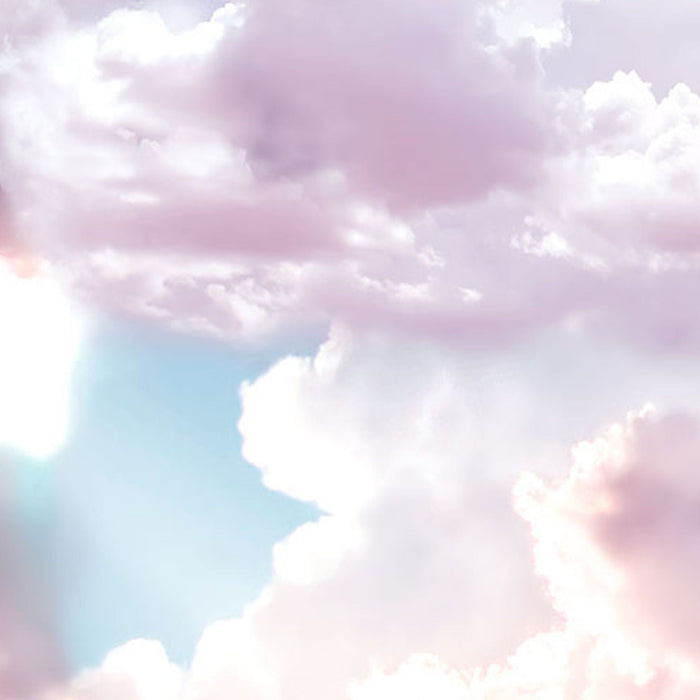Selbstklebende Vlies Fototapete/Wandtattoo | Candy Sky | Größe 125 x 125 cm