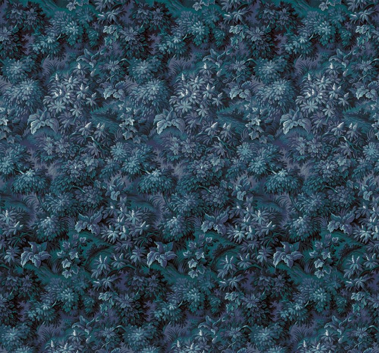 Vlies Fototapete | Botanique Bleu | Größe 300 x 280 cm