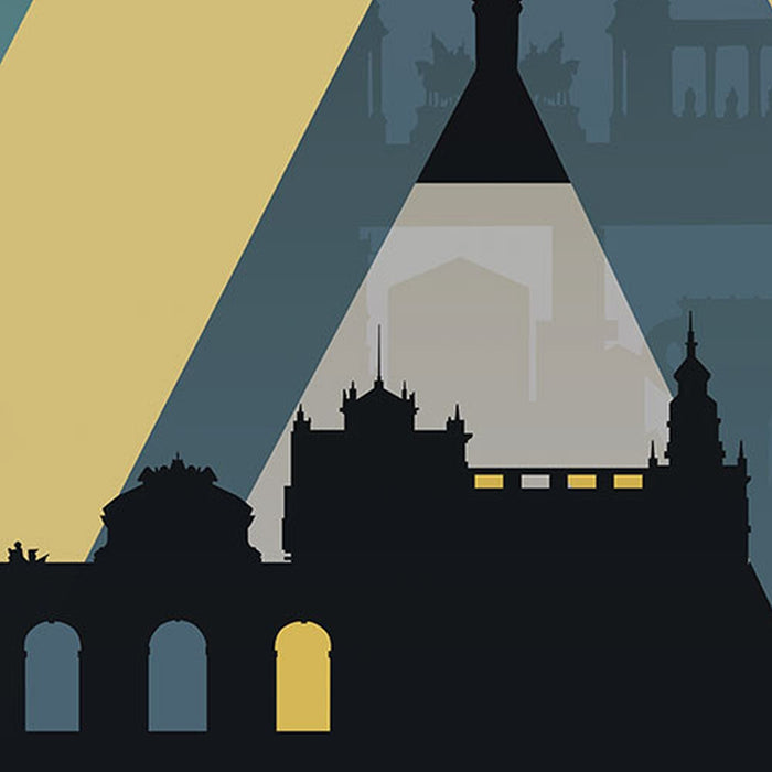 Vlies Fototapete | Sightseeing | Größe 300 x 280 cm