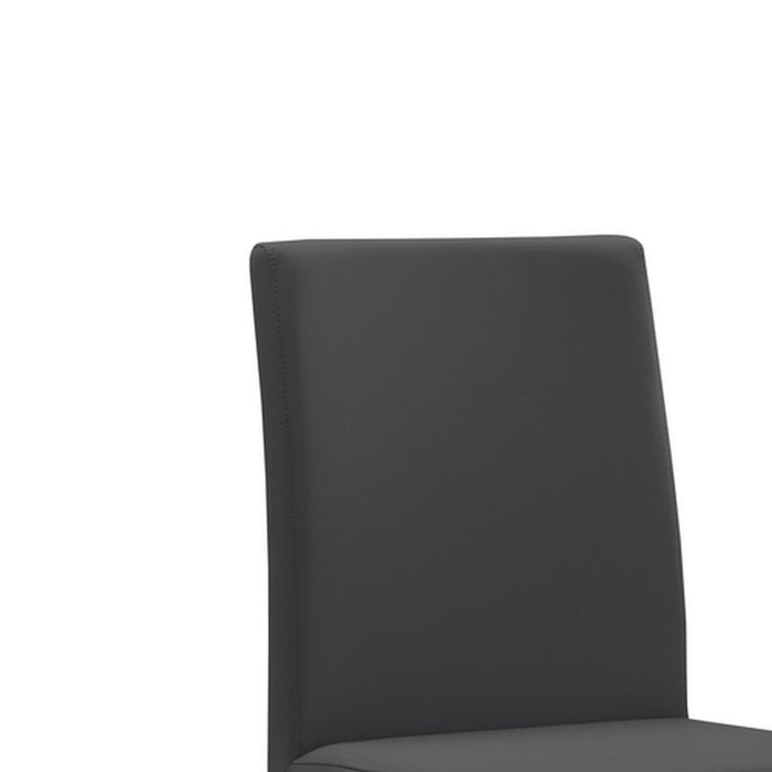 Naber | Bruck 1 | Stuhl Küchenstuhl Esszimmerstuhl | Edelstahl schwarz