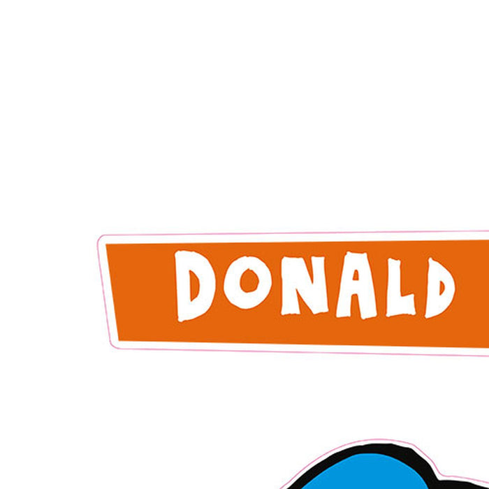 Komar | Selbstklebende Vlies Fototapete/Wandtattoo | Donald angry XXL | Größe 127 x 200 cm