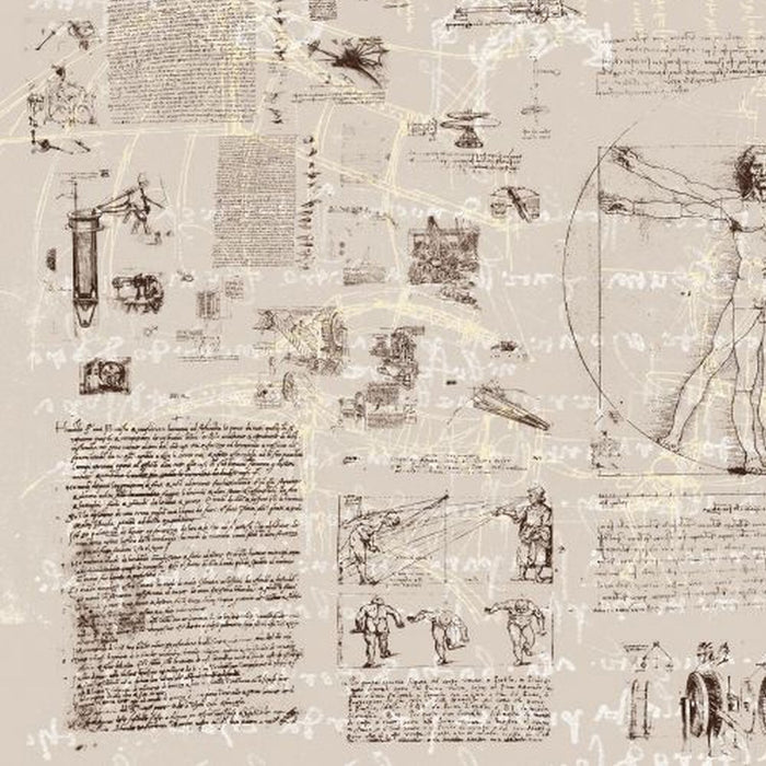 Komar | Vlies Fototapete | Da Vinci | Größe 400 x 250 cm