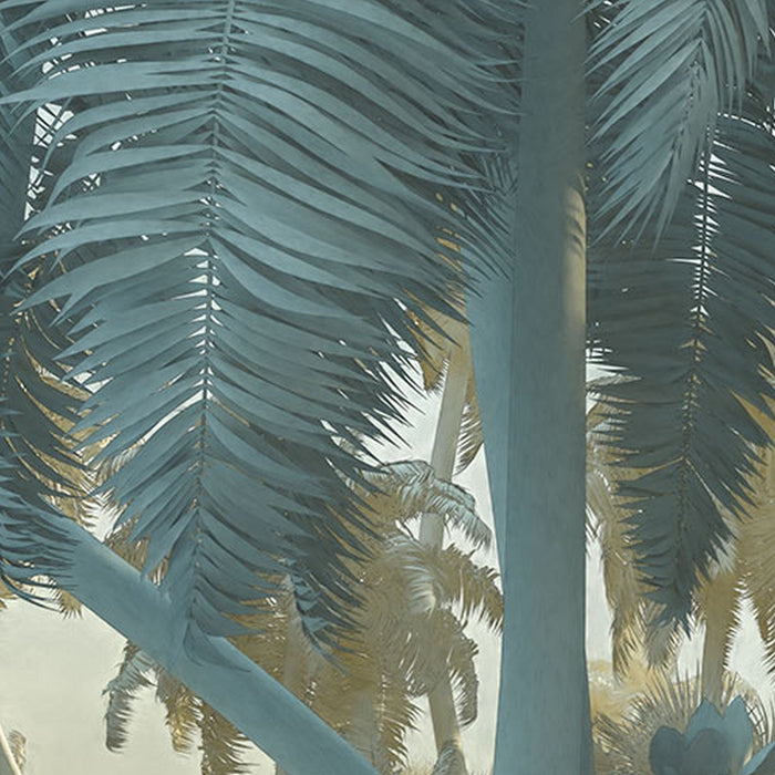 Vlies Fototapete | Misty Jungle | Größe 400 x 250 cm