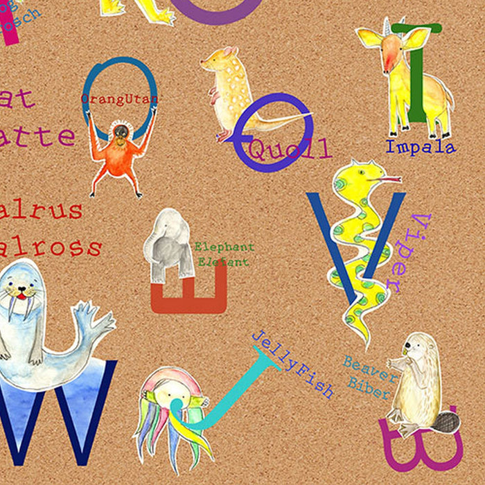 Vlies Fototapete | Animals A|Z Panel | Größe 100 x 250 cm