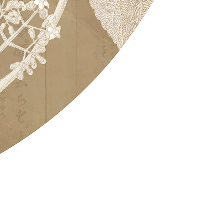 Selbstklebende Vlies Fototapete/Wandtattoo | Blooming Branch | Größe 125 x 125 cm